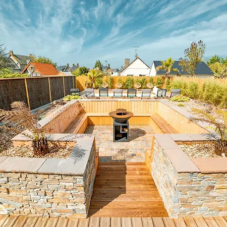 Сasa de vacaciones Grange Renovee Avec Piscine Chauffee Baie Du Mont St Michel Dragey