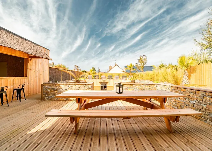 Grange Renovee Avec Piscine Chauffee Baie Du Mont St Michel Dragey